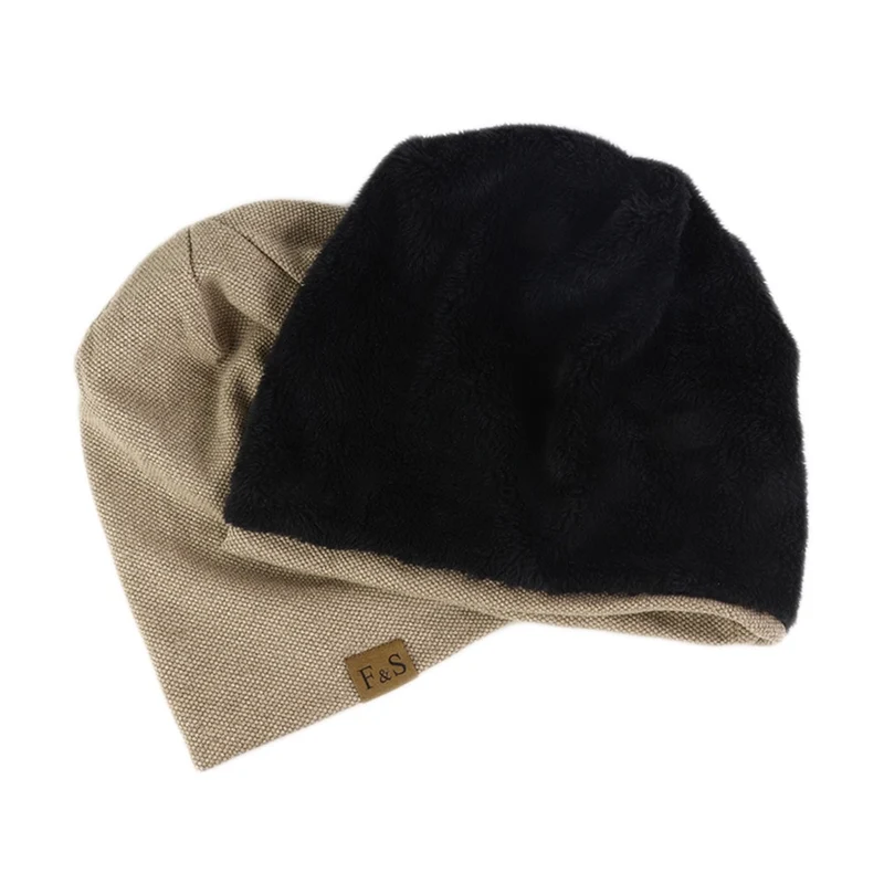 Warme Herren Frauen Wintermütze Fleece Mütze Strickmütze Kappe Hut Unisex Cap