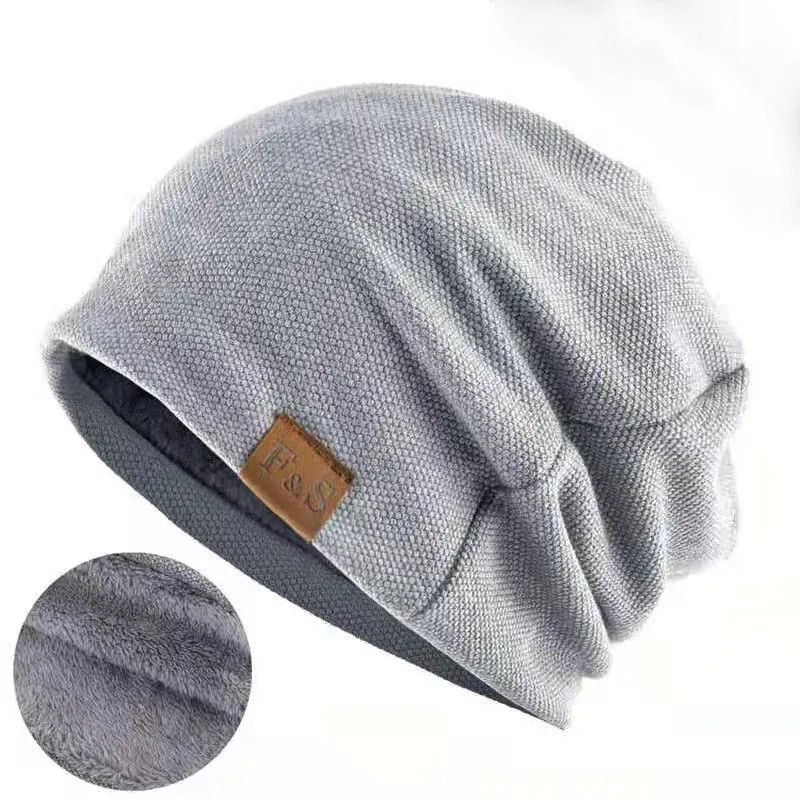 Warme Herren Frauen Wintermütze Fleece Mütze Strickmütze Kappe Hut Unisex Cap