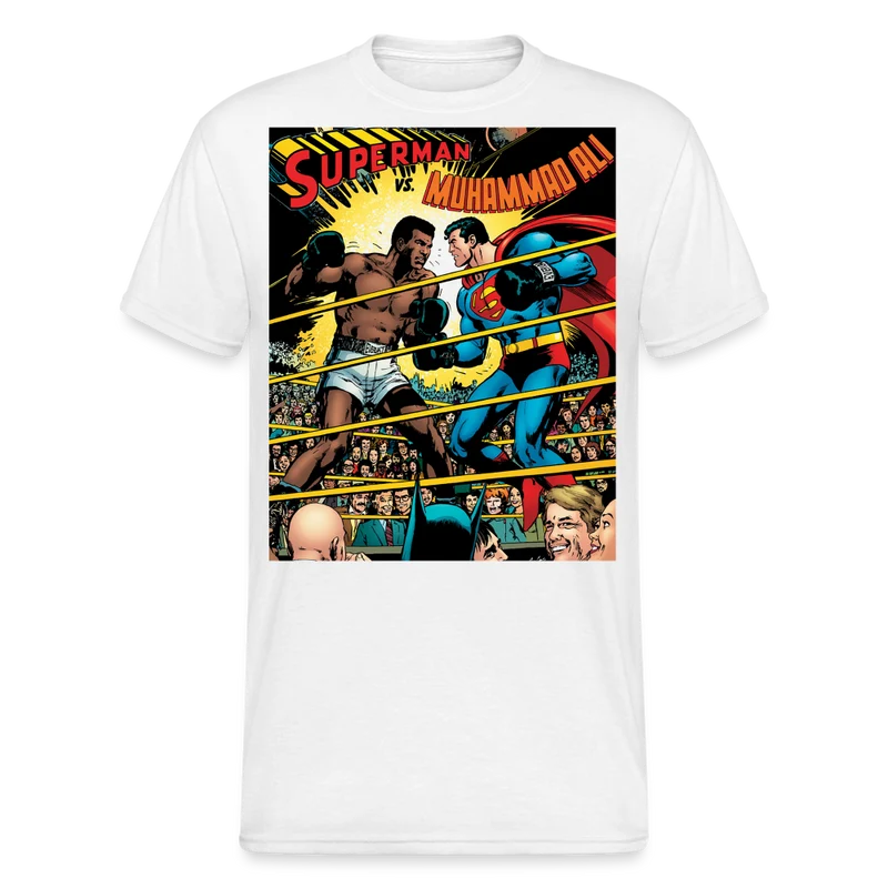 Fashion Herren Superman Mohammad Ali 3D T-Shirt Nerd Unisex Streetwear