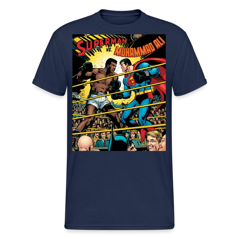 Fashion Herren Superman Mohammad Ali 3D T-Shirt Nerd Unisex Streetwear