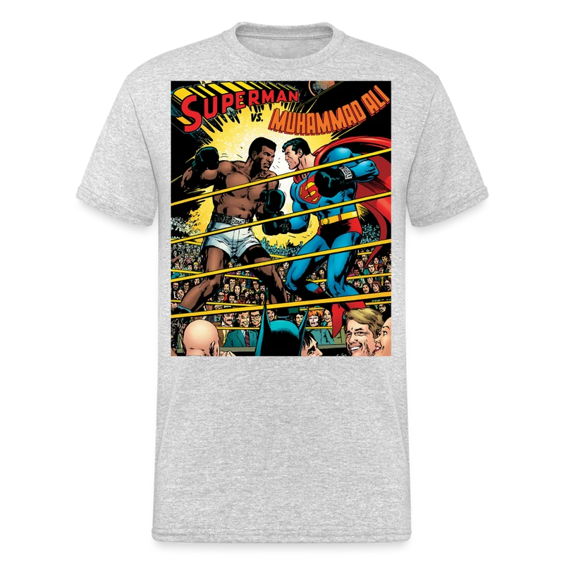 Fashion Herren Superman Mohammad Ali 3D T-Shirt Nerd Unisex Streetwear
