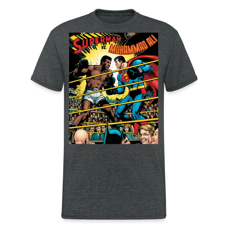 Fashion Herren Superman Mohammad Ali 3D T-Shirt Nerd Unisex Streetwear