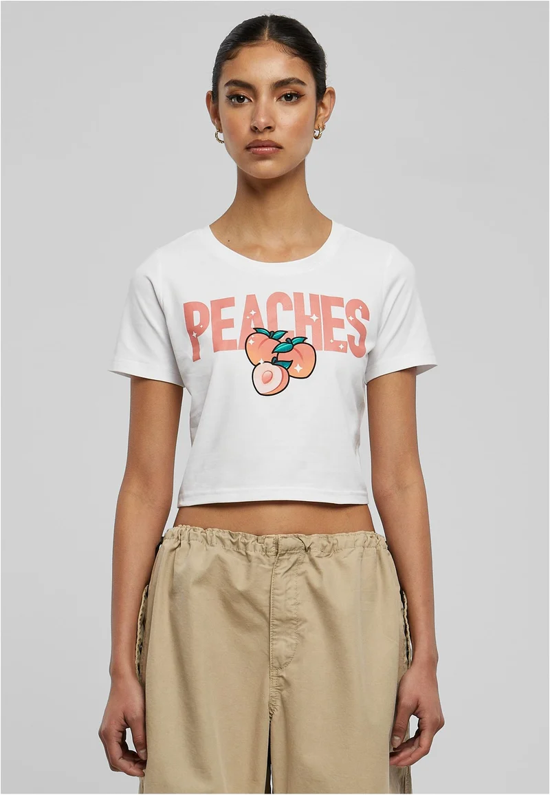 MT Peaches Cropped Tee