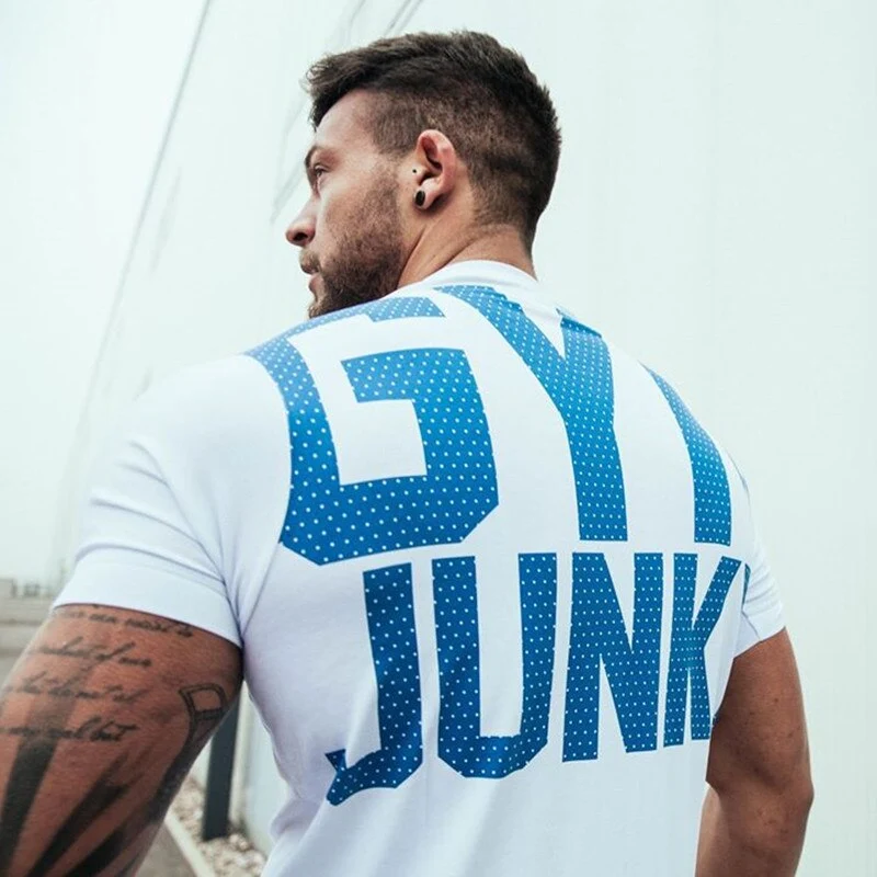 GYM Shirt Sport T-Shirt Men Herren Fitness Sportswear Unisex Streetwear