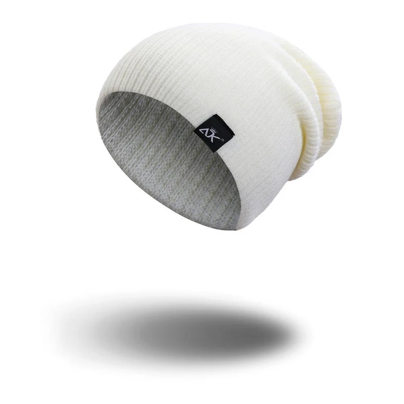 Warme Herren Wintermütze Woll Mütze Strickmütze Kappe Hut Unisex