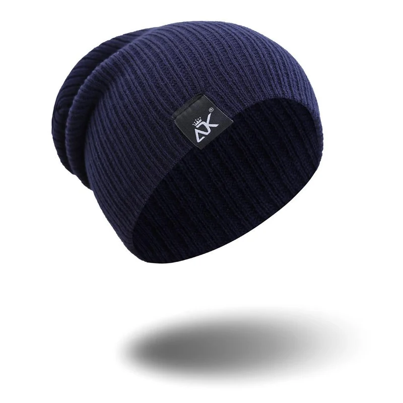 Warme Herren Wintermütze Woll Mütze Strickmütze Kappe Hut Unisex