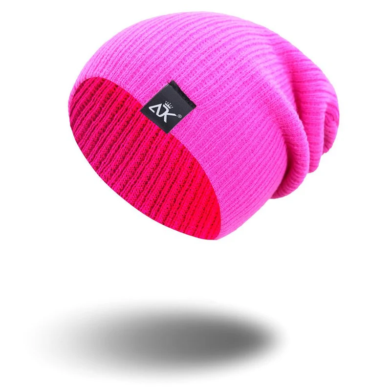Warme Herren Wintermütze Woll Mütze Strickmütze Kappe Hut Unisex
