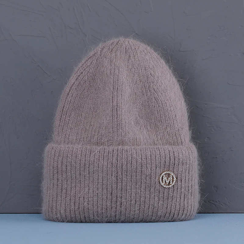 Warme Damen Wintermütze Woll Mütze Strickmütze Kappe Hut Unisex