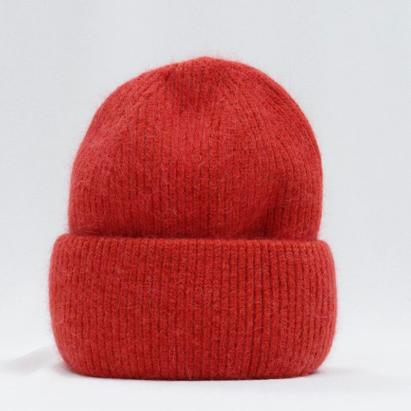 Warme Damen Wintermütze Woll Mütze Strickmütze Kappe Hut Unisex