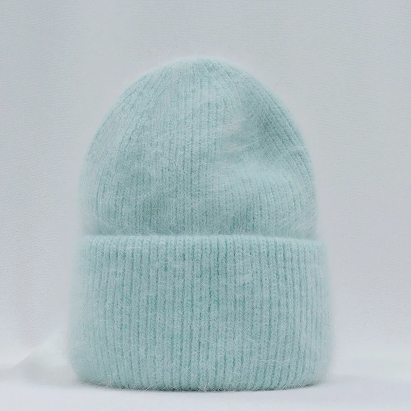 Warme Damen Wintermütze Woll Mütze Strickmütze Kappe Hut Unisex