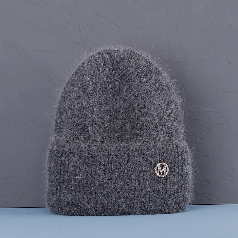 Warme Damen Wintermütze Woll Mütze Strickmütze Kappe Hut Unisex