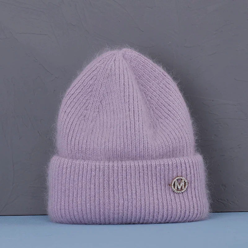 Warme Damen Wintermütze Woll Mütze Strickmütze Kappe Hut Unisex