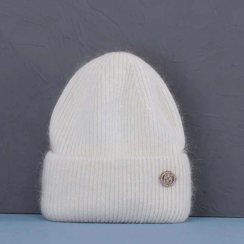 Warme Damen Wintermütze Woll Mütze Strickmütze Kappe Hut Unisex