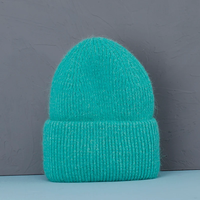 Warme Damen Wintermütze Woll Mütze Strickmütze Kappe Hut Unisex