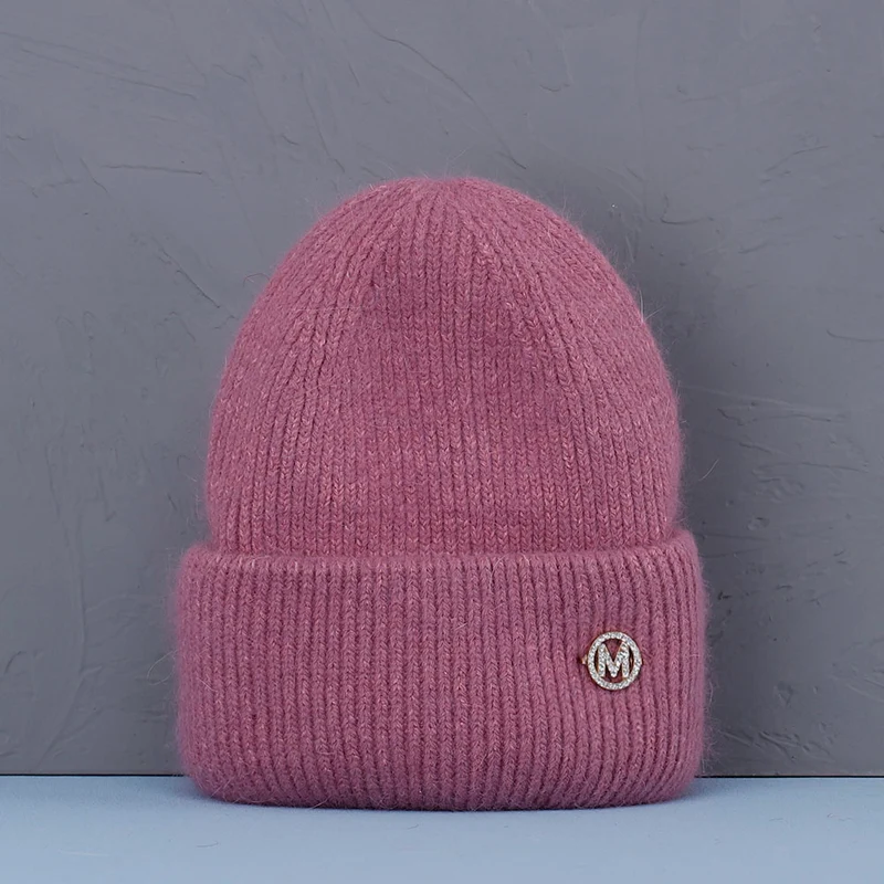 Warme Damen Wintermütze Woll Mütze Strickmütze Kappe Hut Unisex
