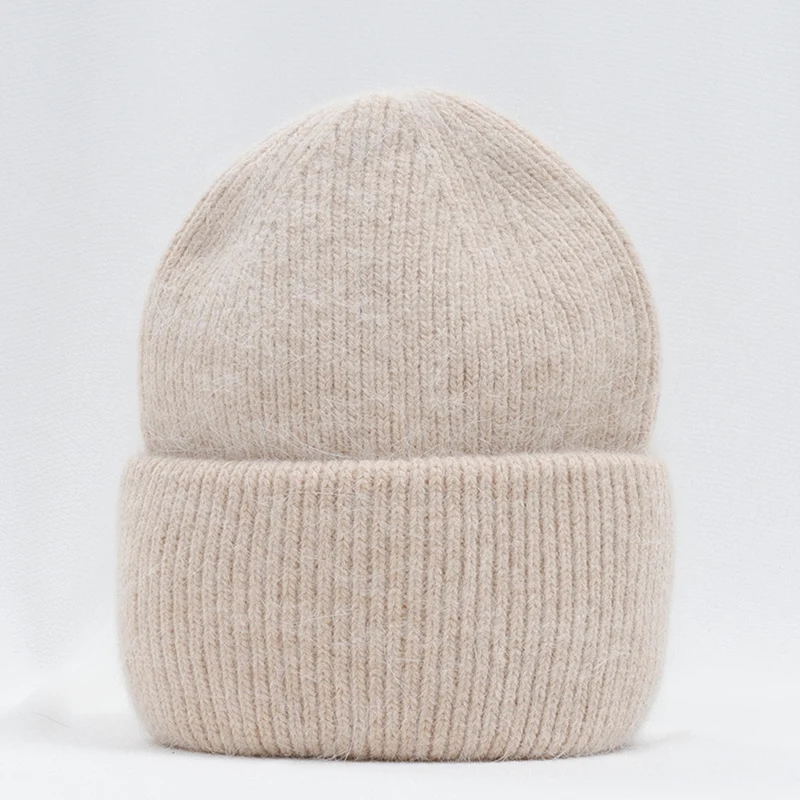Warme Damen Wintermütze Woll Mütze Strickmütze Kappe Hut Unisex