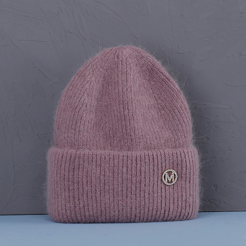 Warme Damen Wintermütze Woll Mütze Strickmütze Kappe Hut Unisex