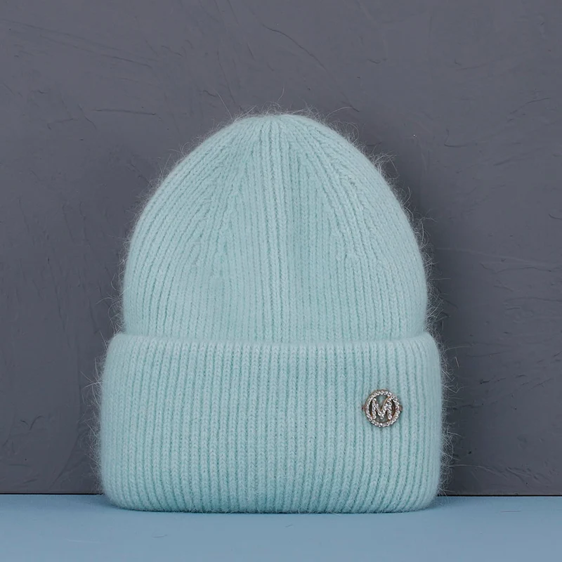 Warme Damen Wintermütze Woll Mütze Strickmütze Kappe Hut Unisex