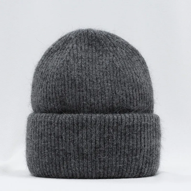 Warme Damen Wintermütze Woll Mütze Strickmütze Kappe Hut Unisex