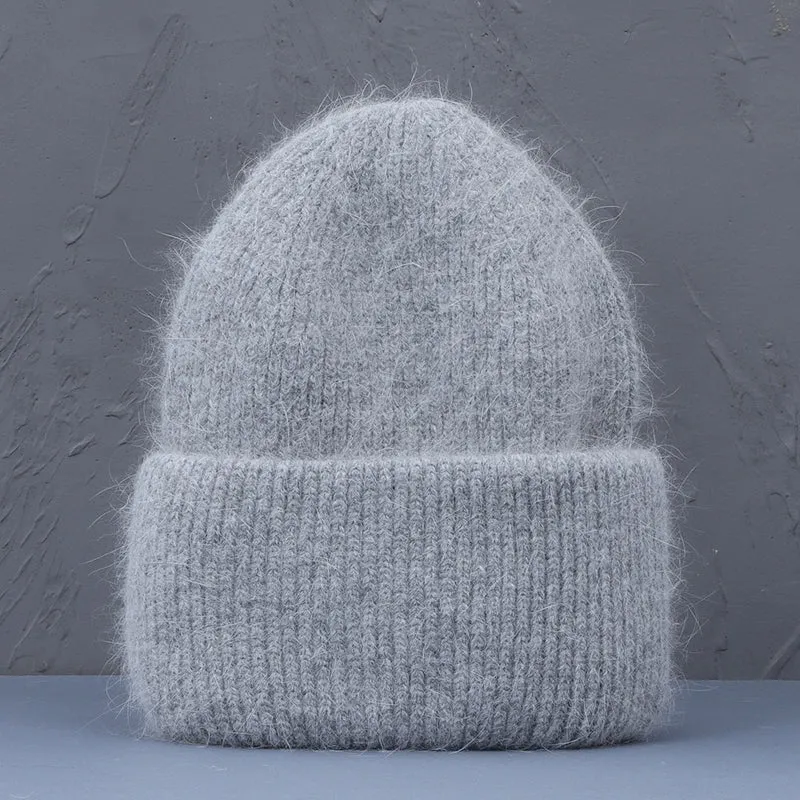 Warme Damen Wintermütze Woll Mütze Strickmütze Kappe Hut Unisex