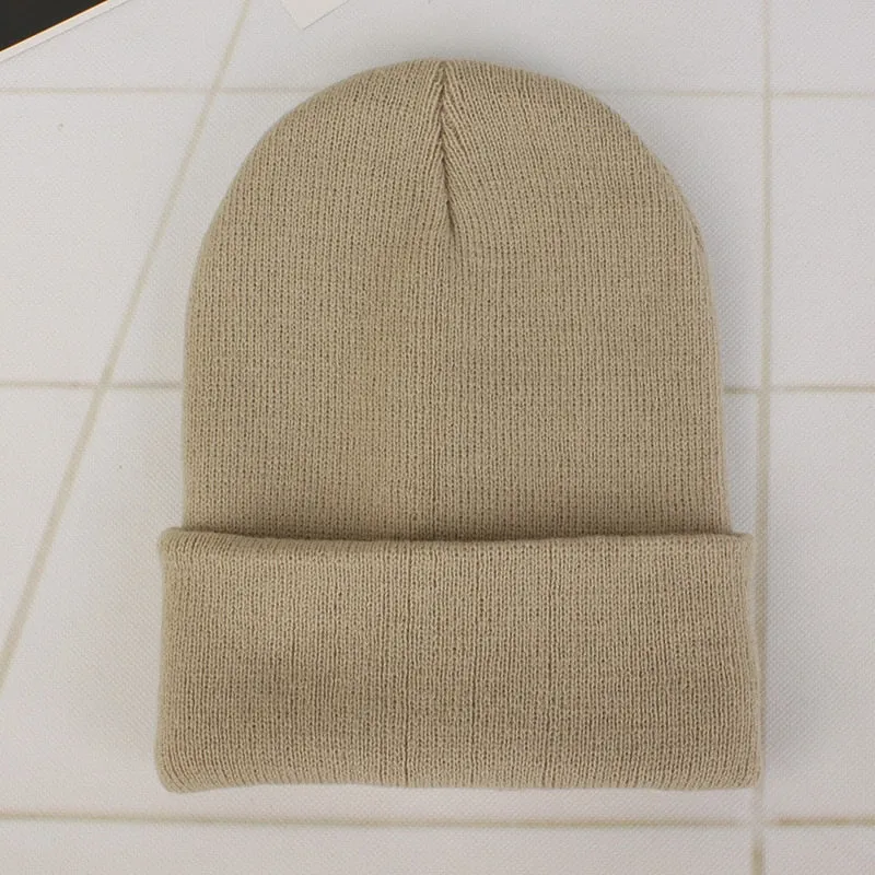 Warme Damen Wintermütze Woll Mütze Strickmütze Kappe Hut Unisex