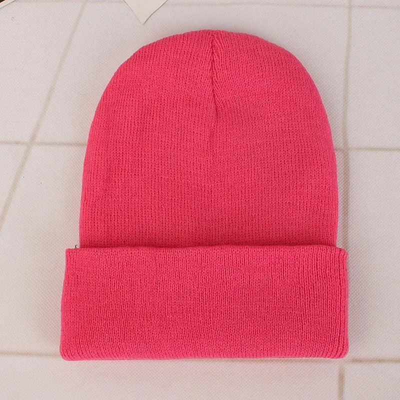 Warme Damen Wintermütze Woll Mütze Strickmütze Kappe Hut Unisex