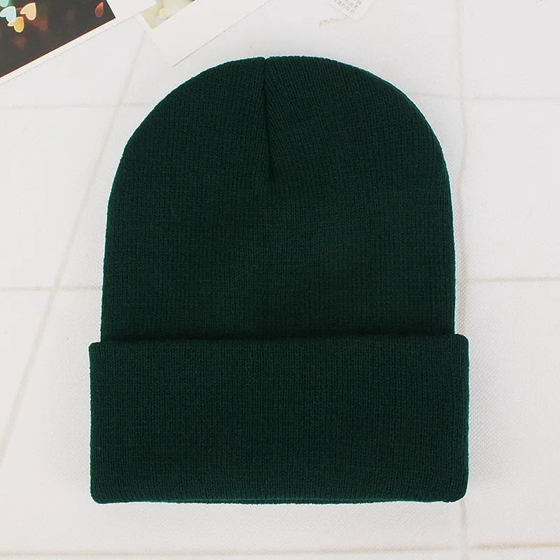 Warme Damen Wintermütze Woll Mütze Strickmütze Kappe Hut Unisex
