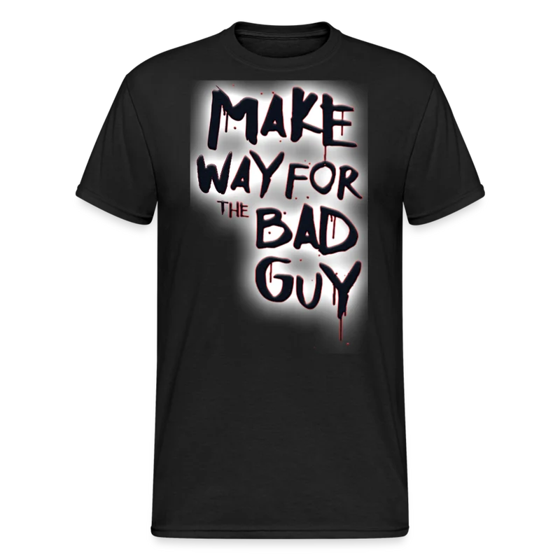 Herren MAKE WAY FOR T-Shirt Rundhals Unisex Streetwear 100% Baumwolle