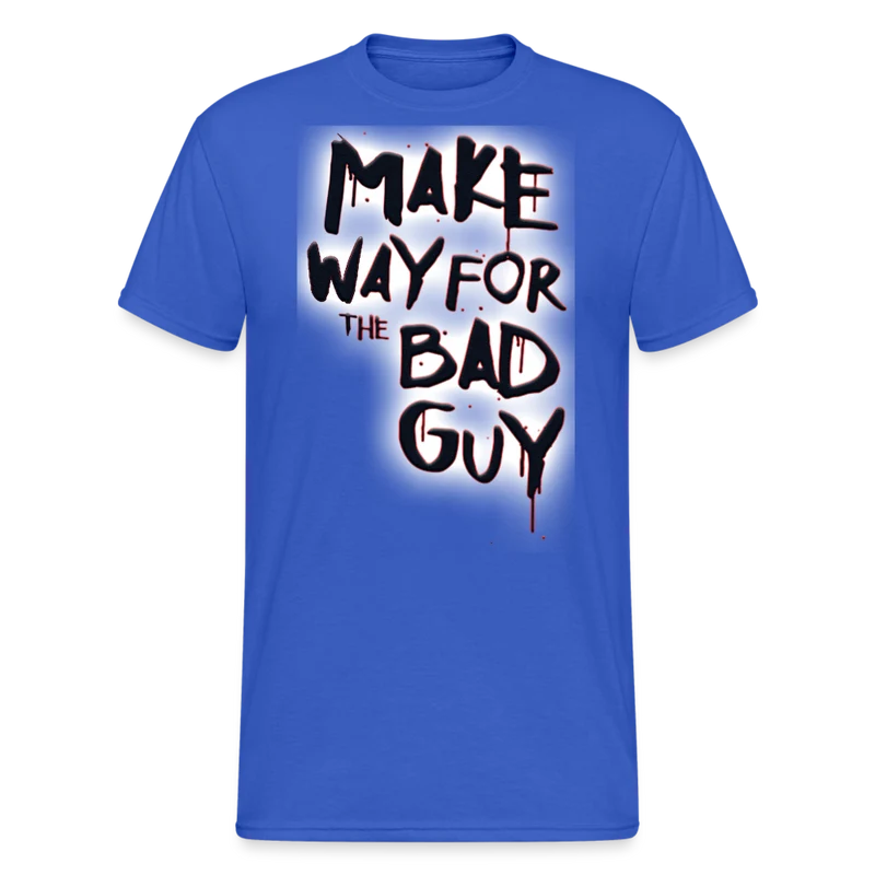Herren MAKE WAY FOR T-Shirt Rundhals Unisex Streetwear 100% Baumwolle