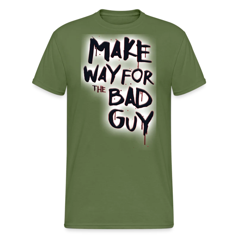 Herren MAKE WAY FOR T-Shirt Rundhals Unisex Streetwear 100% Baumwolle