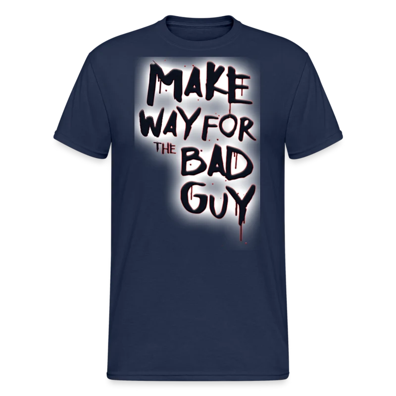 Herren MAKE WAY FOR T-Shirt Rundhals Unisex Streetwear 100% Baumwolle