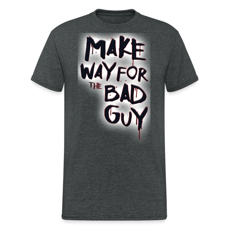 Herren MAKE WAY FOR T-Shirt Rundhals Unisex Streetwear 100% Baumwolle