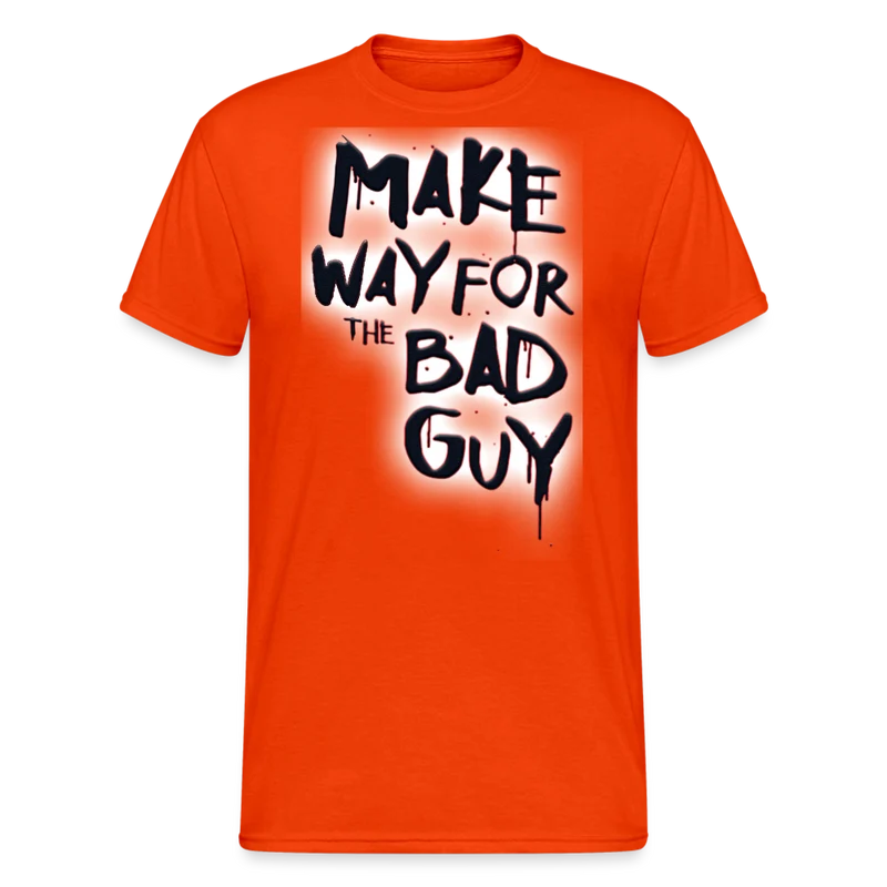 Herren MAKE WAY FOR T-Shirt Rundhals Unisex Streetwear 100% Baumwolle
