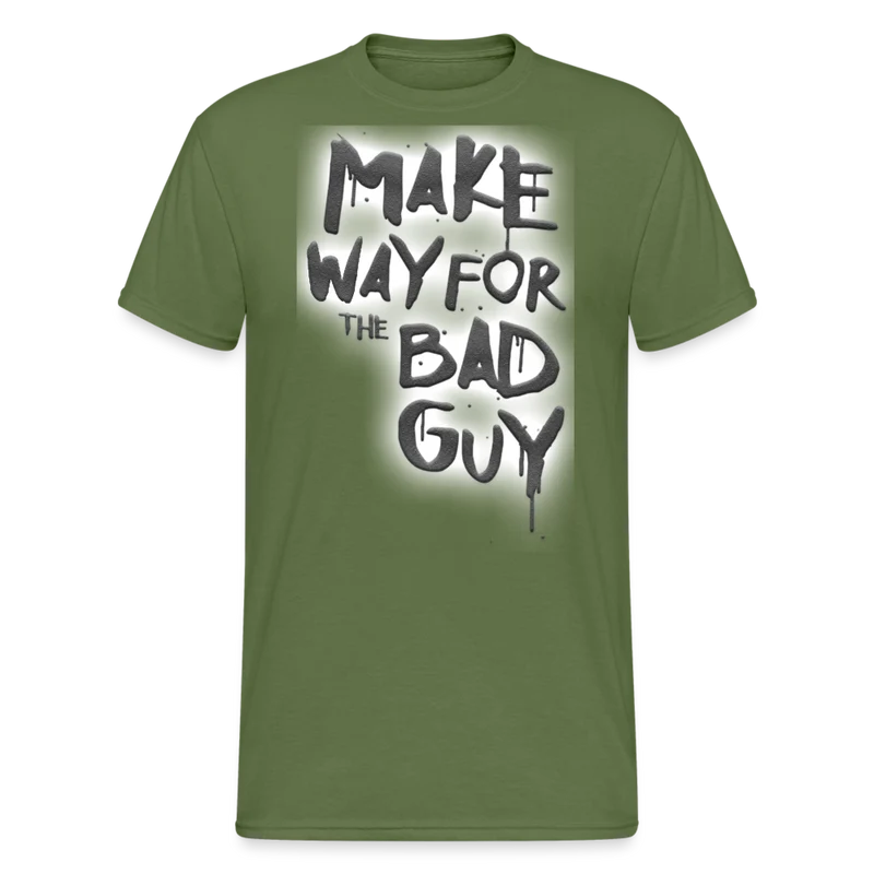 Herren MAKE WAY FOR T-Shirt Rundhals Unisex Streetwear 100% Baumwolle