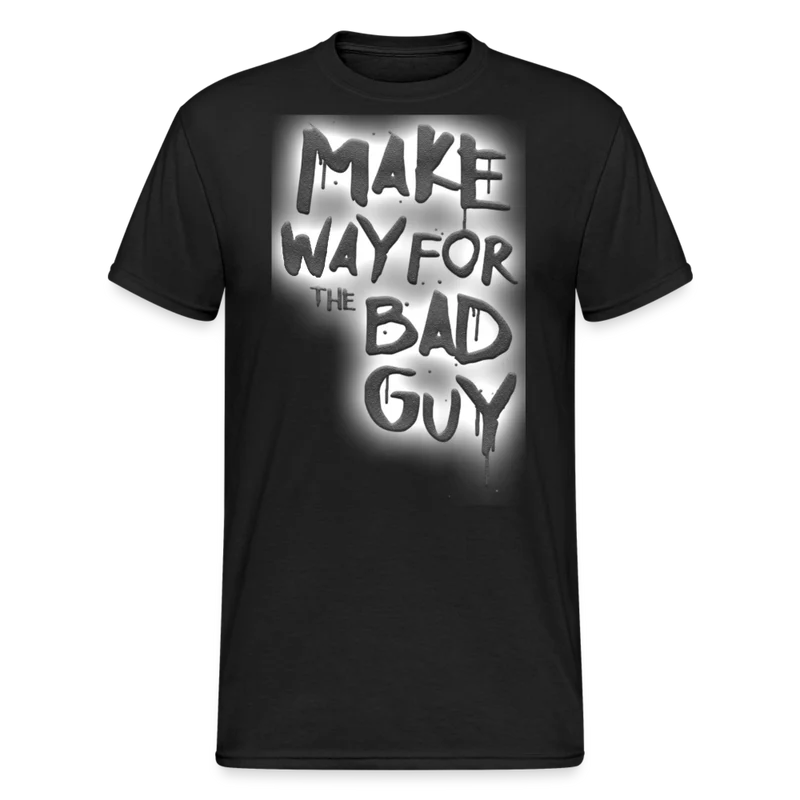 Herren MAKE WAY FOR T-Shirt Rundhals Unisex Streetwear 100% Baumwolle