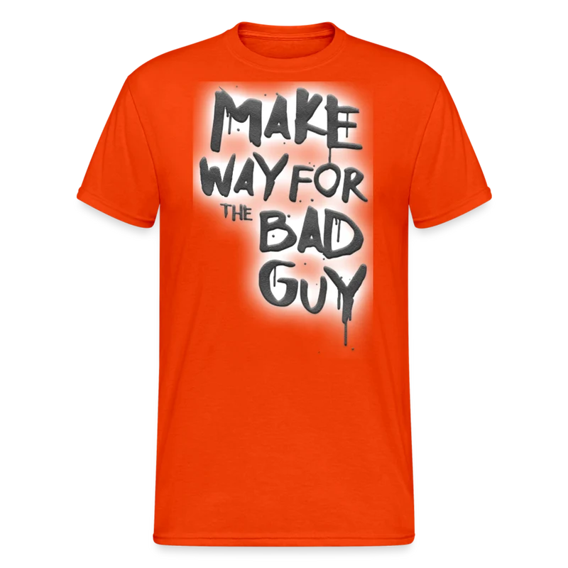 Herren MAKE WAY FOR T-Shirt Rundhals Unisex Streetwear 100% Baumwolle