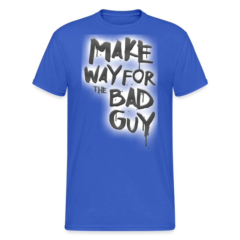 Herren MAKE WAY FOR T-Shirt Rundhals Unisex Streetwear 100% Baumwolle
