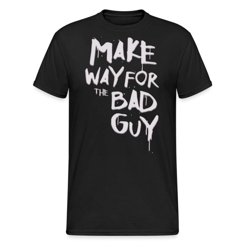 Herren MAKE WAY FOR T-Shirt Rundhals Unisex Streetwear 100% Baumwolle