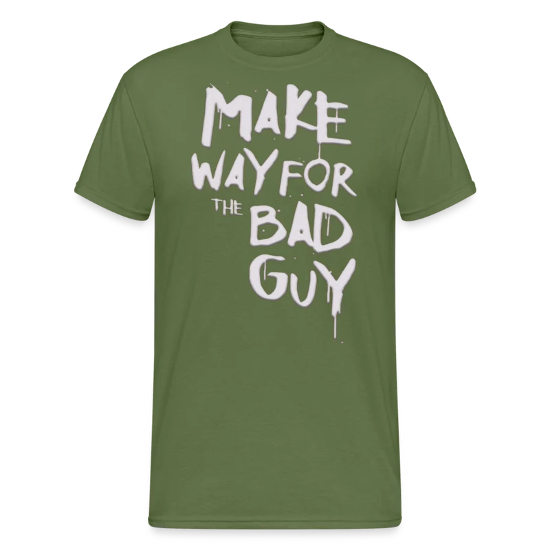 Herren MAKE WAY FOR T-Shirt Rundhals Unisex Streetwear 100% Baumwolle