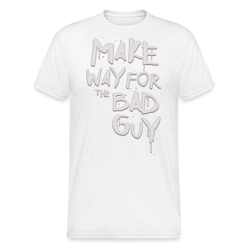 Herren MAKE WAY FOR T-Shirt Rundhals Unisex Streetwear 100% Baumwolle