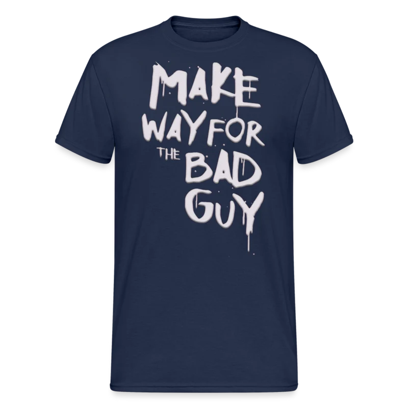 Herren MAKE WAY FOR T-Shirt Rundhals Unisex Streetwear 100% Baumwolle