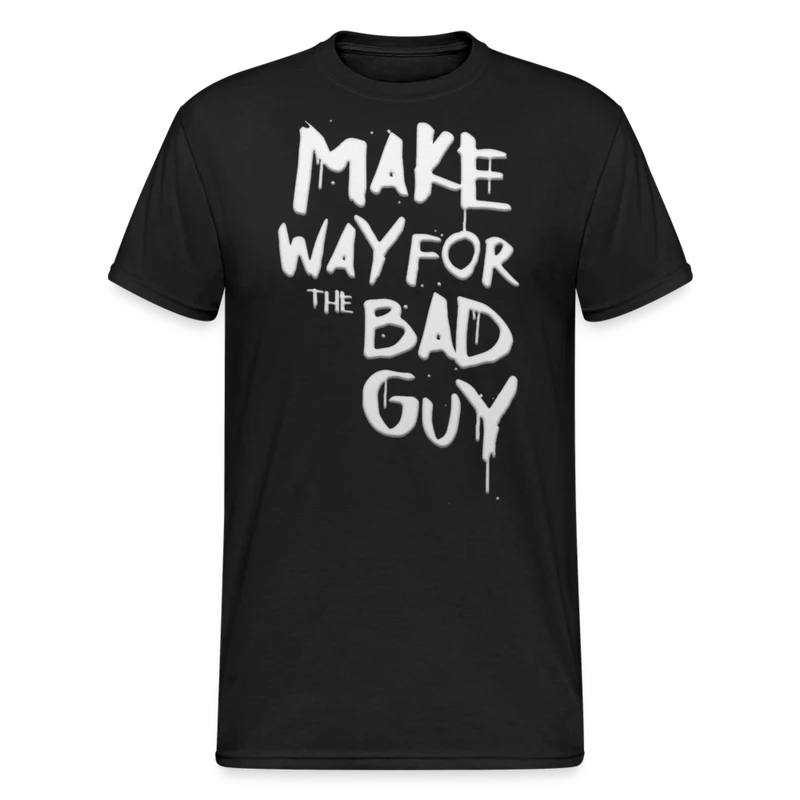 Herren MAKE WAY T-Shirt Rundhals Unisex Streetwear 100% Baumwolle