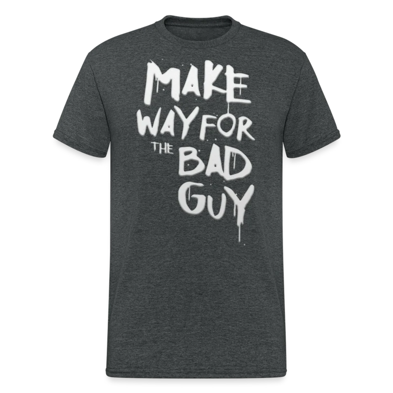 Herren MAKE WAY T-Shirt Rundhals Unisex Streetwear 100% Baumwolle