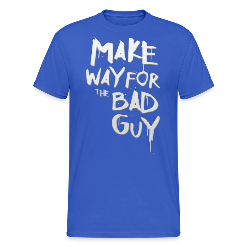 Herren MAKE WAY T-Shirt Rundhals Unisex Streetwear 100% Baumwolle