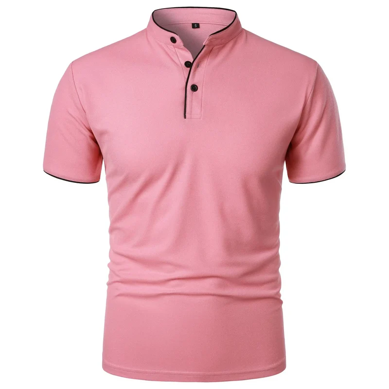 Herren Poloshirt POLO Shirt T-Shirt Kurzarm Zipper Hemd Fashion Polohemd Top NEU