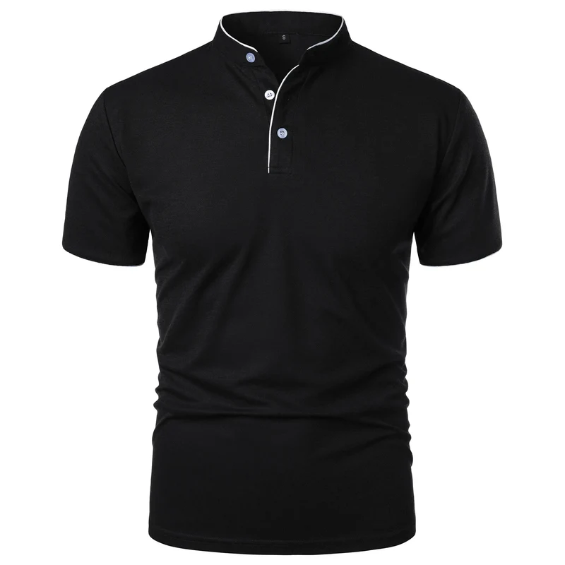 Herren Poloshirt POLO Shirt T-Shirt Kurzarm Zipper Hemd Fashion Polohemd Top NEU