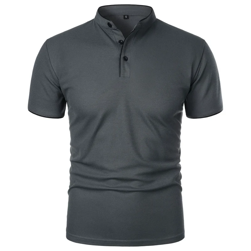 Herren Poloshirt POLO Shirt T-Shirt Kurzarm Zipper Hemd Fashion Polohemd Top NEU