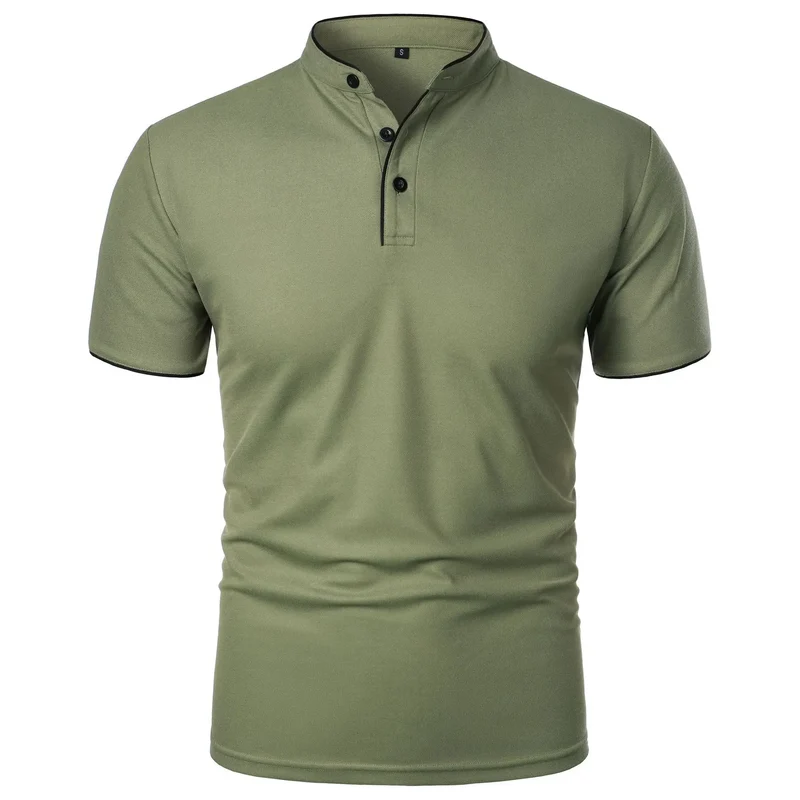 Herren Poloshirt POLO Shirt T-Shirt Kurzarm Zipper Hemd Fashion Polohemd Top NEU
