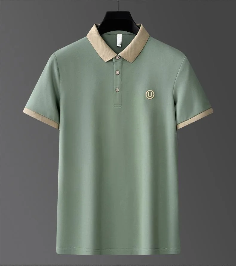 Herren Poloshirt POLO Shirt T-Shirt Kurzarm Zipper Hemd Fashion Polohemd Top NEU