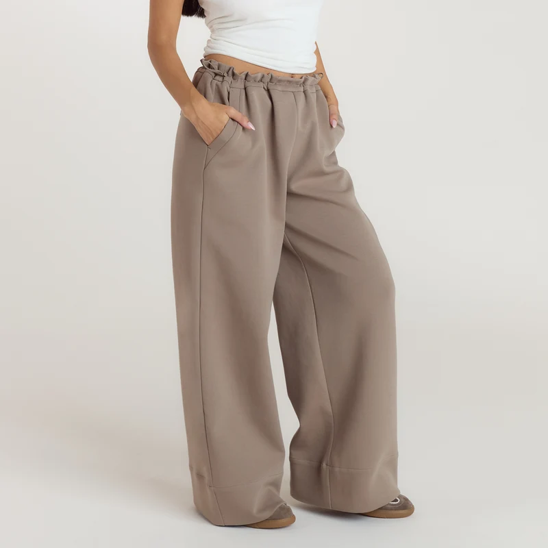 Neopren Jogger - Taupe